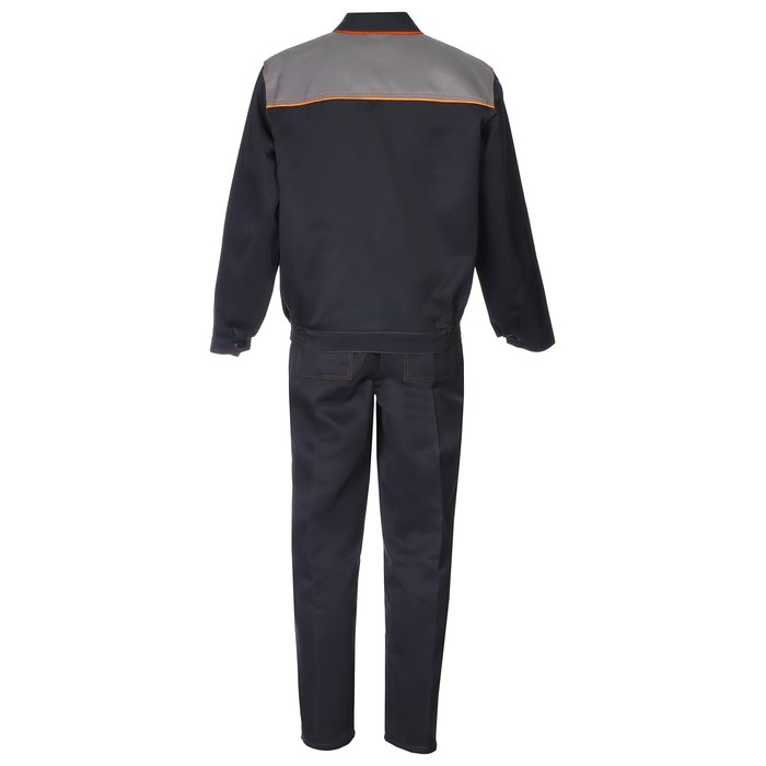 Костюм № 108, куртка+полукомбинезон, р. 48-50, рост 170-176, цвет серый