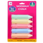 Мелки для рисования «Карандаши», набор 5 цветов, размер 1 шт. — 2.5×10 см - Фото 6