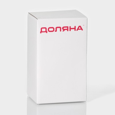 Бутылка для масла Доляна «Коралл», 600 мл, 8.5×7×18 см, с кисточкой, стекло, прозрачная