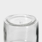 Сахарница стеклянная с ложкой Доляна «Коралл», 8×11,5 см - фото 4403035