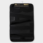 Коврик для ванной и туалета SAVANNA Bath, 50×80 см, чёрный - Фото 7