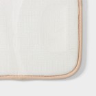 Коврик для ванной и туалета SAVANNA Bath, 50×80 см, бежевый - Фото 5