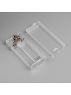 Светодиодная фигура «Эко-конусы» 40, 60, 80 см, текстиль, металл, батарейки ААх2 (не в комплекте), свечение тёплое белое - фото 61041190