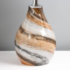 Настольная лампа «Фьюжн» E14 40 Вт серый 25×25×39 см RISALUX - Фото 4