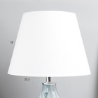 Настольная лампа «Фьюжн» E14 40 Вт белый 25×25×39 см RISALUX - Фото 3