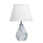 Настольная лампа «Фьюжн» E14 40 Вт белый 25×25×39 см RISALUX - Фото 7