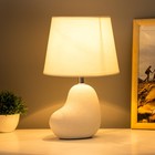 Лампа настольная RISALUX «Коро», E14, 40 Вт, белая, 19×19×32 см - Фото 3