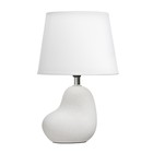 Лампа настольная RISALUX «Коро», E14, 40 Вт, белая, 19×19×32 см - Фото 9