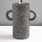 Настольная лампа «Леджо» E14 40 Вт серый 15×15×32 см RISALUX - Фото 5