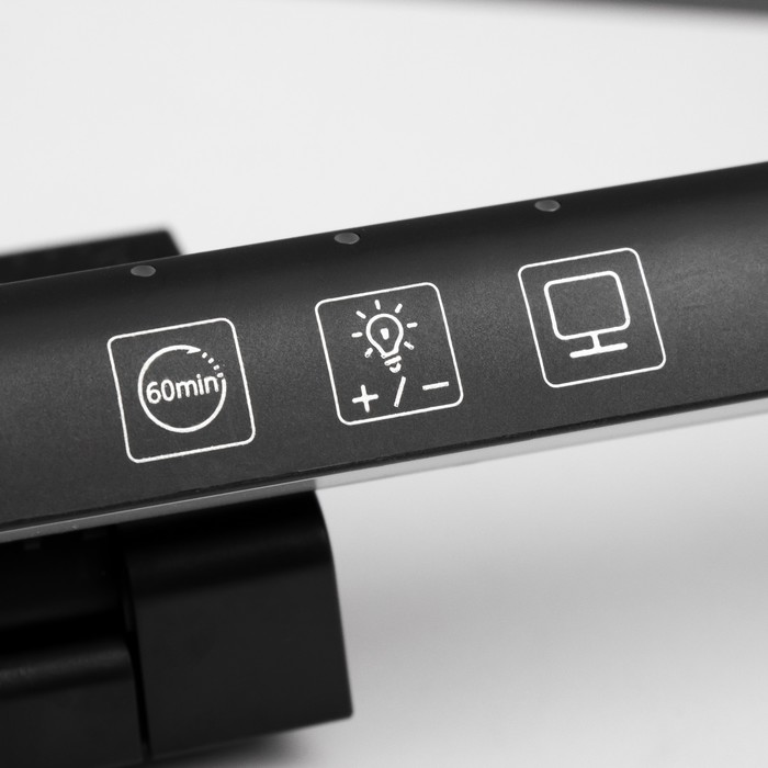 Светильник для ноутбука "Лайт" LED 5Вт 3000К-6000К 100Лм Ra80 USB черный 7,3х3,5х25см