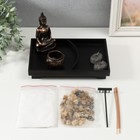 Японский сад камней настольный «Дзен. Будда», с набором аксессуаров, 4×22.5×14.8 см - Фото 6