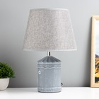 Настольная лампа "Мейзон" E14 40Вт серый 22,5х22,5х33,5 см RISALUX - Фото 3