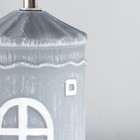 Настольная лампа "Мейзон" E14 40Вт серый 22,5х22,5х33,5 см RISALUX - Фото 5