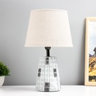 Настольная лампа "Сулитан" E14 40Вт серый 20х20х33 см RISALUX - фото 320506470