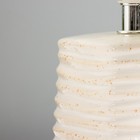 Настольная лампа "Синбола" E14 40Вт бежевый 14х14х26,5 см RISALUX - Фото 5