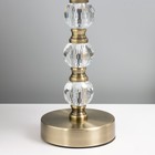 Настольная лампа "Буллае" E27 40Вт бронза 22,5х22,5х37,5 см RISALUX - Фото 3
