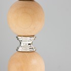 Настольная лампа RISALUX «Апали», E27, 40 Вт, светлое дерево, 25×25×39 см - Фото 5