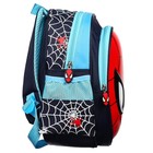 Рюкзак детский, Текстиль, 26 х 12 х 30 см "Спайдер-мен", Человек паук - Фото 3