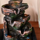 Фонтан «Каменный водопад», 16×13×22 см, с подсветкой, без шарика - фото 5036147 Фонтан «Каменный водопад», 16×13×22 см, с подсветкой, без шарика - фото 5036147