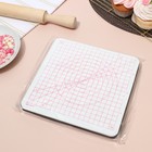 Маты для моделирования и сушки цветов из мастики «Гармония», 20×20×3.5 см, 2 шт., белый, черный - Фото 3