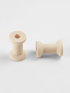 Набор деревянных катушек без покрытия, 15 шт., d=2×3 см - Фото 4