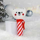 Игрушка - пищалка «Новогодний мишка», Крошка Я - Фото 2