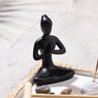 Японский сад камней настольный «Дзен», с подставкой для благовоний, набор аксессуаров,12×12×9.5 см, бетон - Фото 3