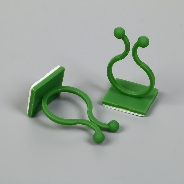 Крепления для вьющихся растений, самоклеящиеся, d=20 мм, цвет МИКС, Greengo