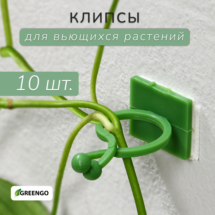 Крепления для вьющихся растений, d = 20 мм, цвет МИКС, Greengo - Фото 1