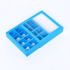 Коробка для конфет, 16 шт., голубая, 17.7×17.7×3.8 см - Фото 4