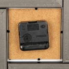 Фоторамка пластик на 6 фото с часами "Чёрно-белое" 10х10, 10х15 см, 52,5х40 см - Фото 4