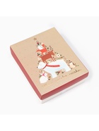 Набор махровых полотенец «Этель. Звериная ёлка», 30×30 см - 5 шт., хлопок 100% - Фото 9