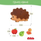 Шнуровка деревянная «Ёжик» - Фото 5