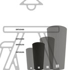 Кашпо RATO TUBUS, 2 предмета: внутренняя и наружная ёмкости, 7,5 и 15 л, цвет венге - Фото 5