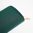 Кошелёк женский на молниях, цвет зелёный - Фото 3