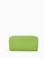 Кошелёк женский на молнии, 19.5×2.5×10 см, с текстурой, салатовый - Фото 5