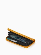 Кошелёк женский на молнии, 19.5×2.5×10 см, с текстурой, жёлтый - Фото 3