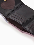 Кошелёк «Ромбы», маленький, на кнопке, сиреневый - Фото 6