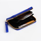 Кошелёк детский на молнии, цвет синий - Фото 4