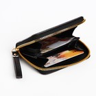 Кошелёк детский «Дино», на молнии, чёрный - Фото 4