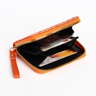 Кошелёк на молнии, оранжевый - Фото 4