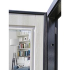 Входная дверь в квартиру «Берлога. Сибирь 3К Термо Шайн», 970×2050 мм, левая, цвет антик серебро/филадельфия крем - Фото 5