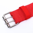 Ошейник четырехслойный с вертлюгом, 65×4 см, ОШ 54-60 см, полиэстер, красный - Фото 8