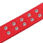Ошейник четырехслойный с вертлюгом, 65×4 см, ОШ 54-60 см, полиэстер, красный - Фото 9