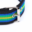 Ошейник четырехслойный, 50×3 см, разноцветный - Фото 4