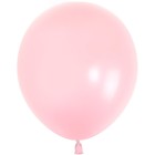 Шар латексный 5", пастель, 100 шт., светло-розовый - фото 320508514