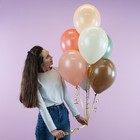 Шар латексный 12", пастель, 100 шт., персиковый - фото 23190980