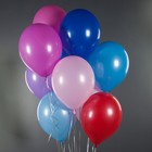 Шар латексный 12", пастель, 100 шт., красный - фото 23191082