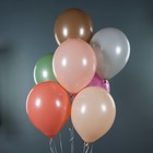 Шар латексный 12", пастель, ретро, 100 шт., кофе - фото 24370126