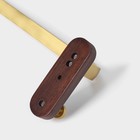 Держатель для полотенец Stölz Hölzern Premiere, 50 см, ореховое дерево, алюминий, коричневый - Фото 4